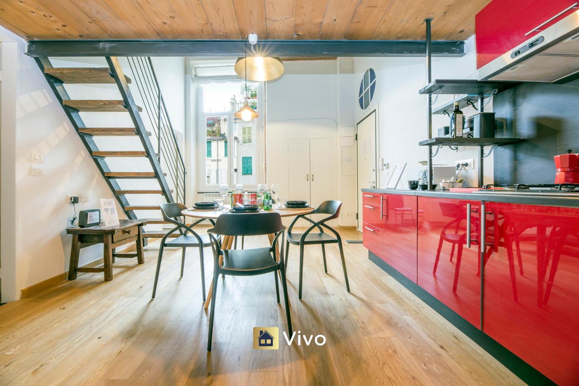 Vivo - Aquarium 3', 2br, Ac, Wifi, Center Genova